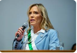 PP e União Brasil lançam Celina Leão como candidata ao governo do Distrito Federal
