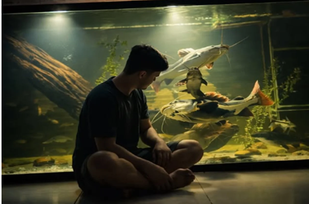 Aquarista retorna de viagem e encontra dezenas de peixes jumbo mortos.